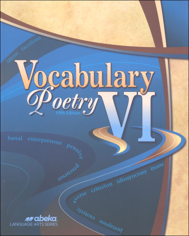 Vocabulary, Poetry VI