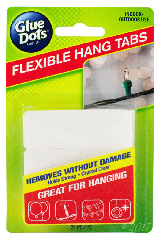 Flexible Hang Tabs Glue Dots International