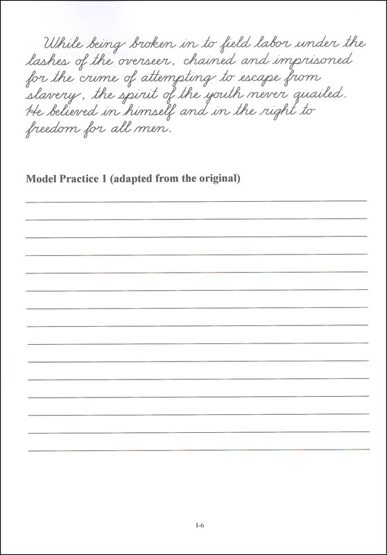 Writing Through Modern History Level 2 Cursive | Brookdale House ...