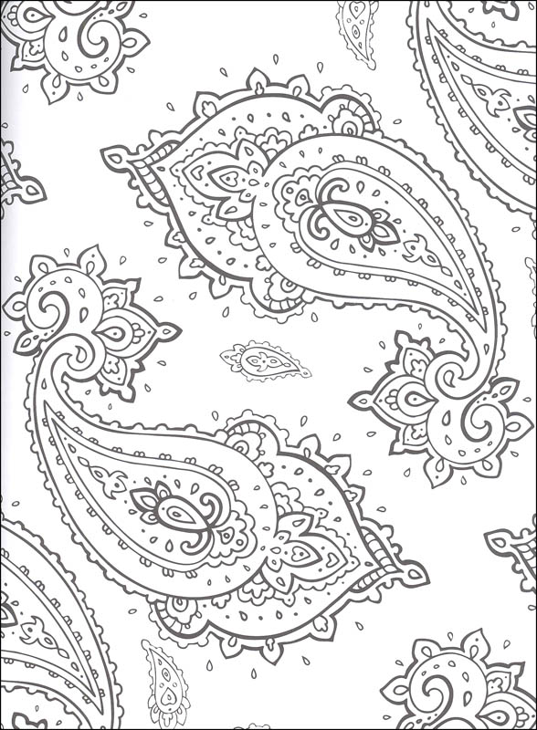 Paisleys - Coloring for Artists | Skyhorse Publishing | 9781632206510