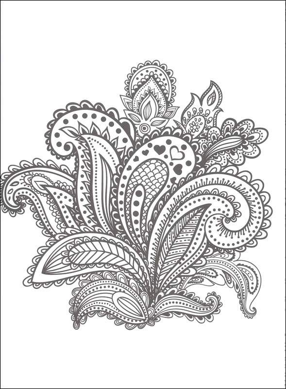 Paisleys - Coloring for Artists | Skyhorse Publishing | 9781632206510