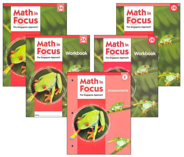 Math In Focus Grade 2 Student Pack | Marshall Cavendish | 9780547549316