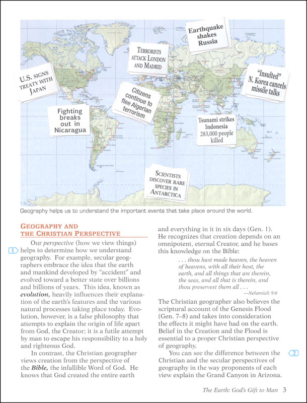 World Geography in Christian Perspective Teacher Edition | A Beka Book