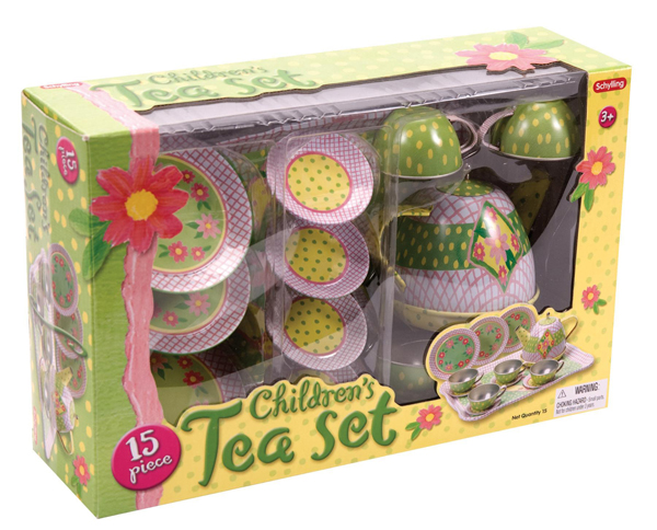 Fancy Tin Tea Set - Best For Ages 3 To 6