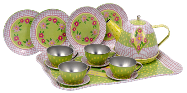 Children s Tin Tea Set Schylling
