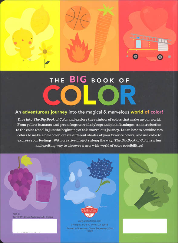 Big Book of Color Walter Foster Jr. 9781600584350