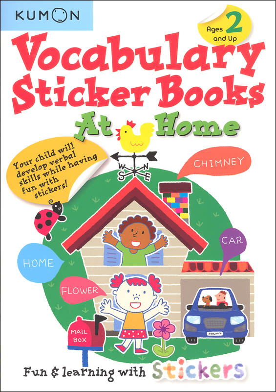 At Home Kumon Vocabulary Sticker Book