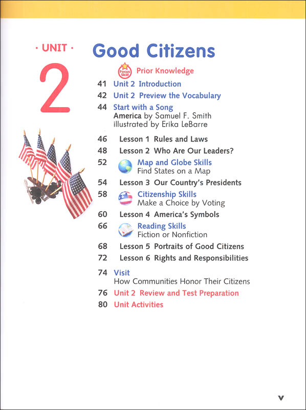 Harcourt Horizons Grade 1 About My World Homeschool Package With Parent