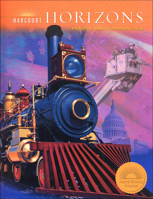 Harcourt Horizons Grade 3 People Homeschool Package With