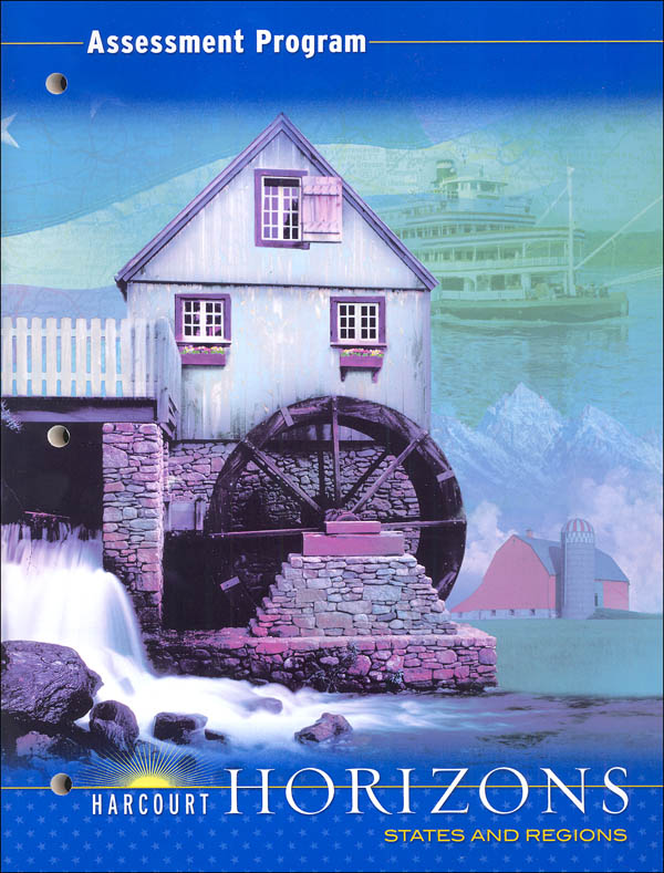 Harcourt Horizons Grade 4 States & Regions Homeschool Package With