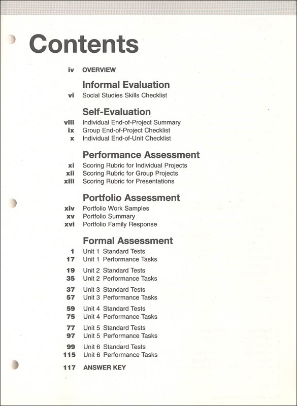 Harcourt Horizons Grade 4 States & Regions Homeschool Package With