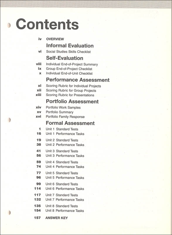 Harcourt Horizons Grade 6 World History Homeschool Package With Parent