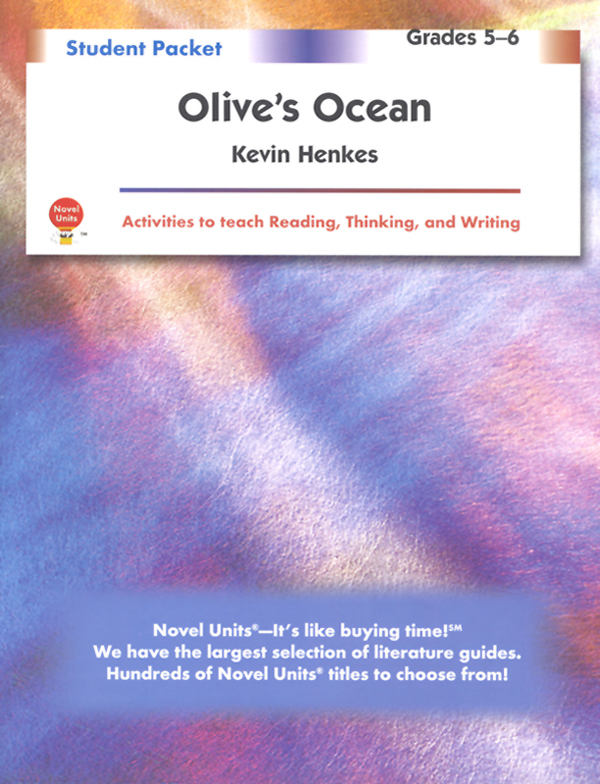 Olive's Ocean Student Pack Novel Units 9781581309096