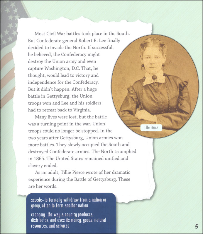 Memoir Of Tillie Pierce: Eyewitness To Battle Of Gettysburg (first 