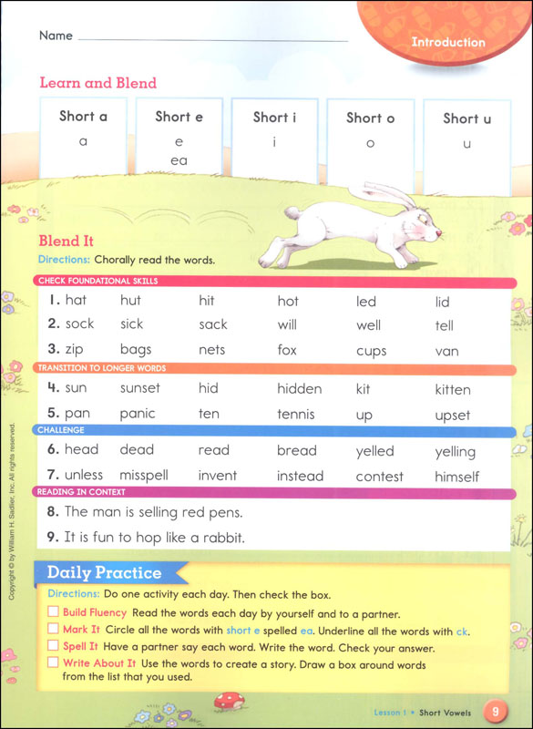 From Phonics To Reading Student Edition Grade 2 | Sadlier-Oxford ...