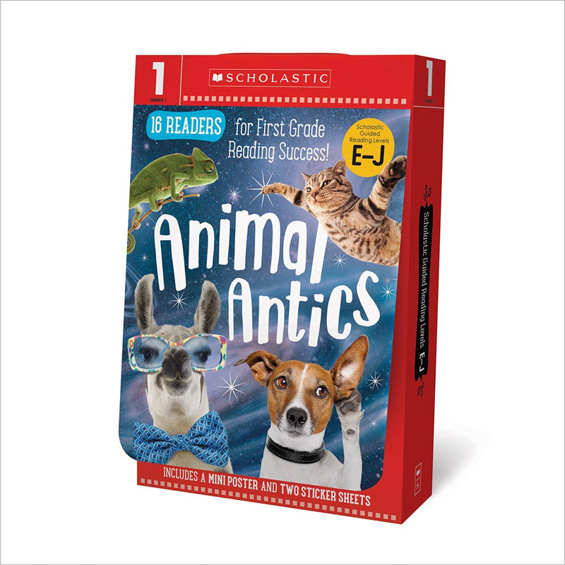 Animal Antics Grade 1 (E-J Reader Box Set)