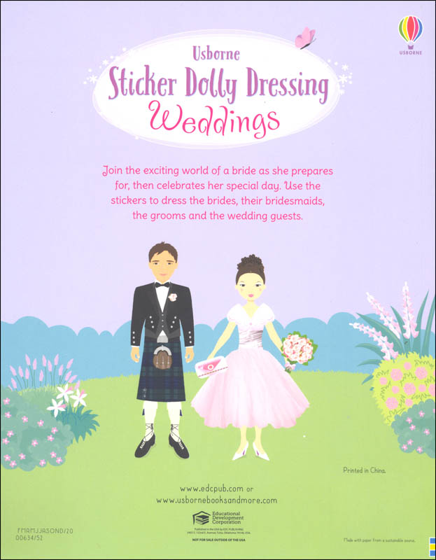 1 Sticker Dolly Dressing Weddings