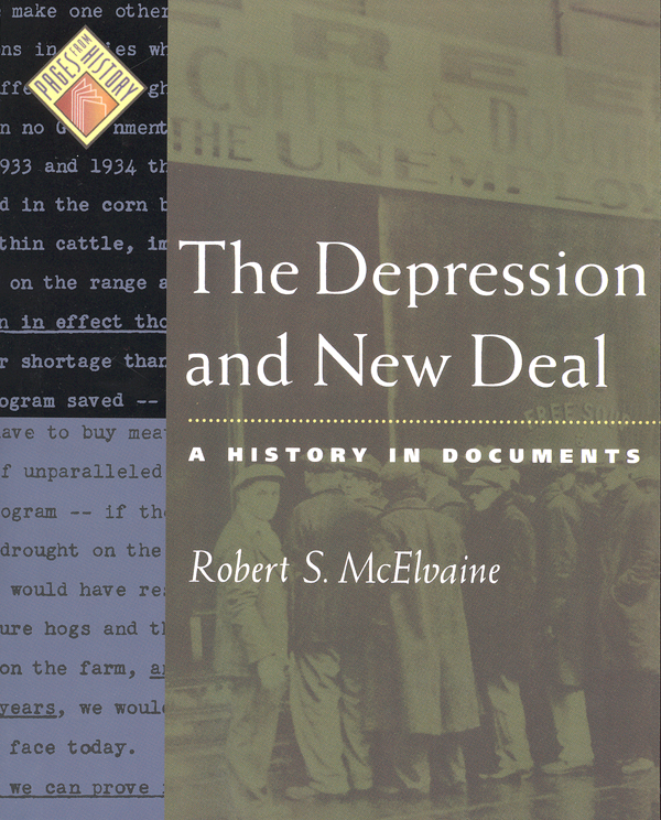 Depression and New Deal (Pages From History) Oxford University Press