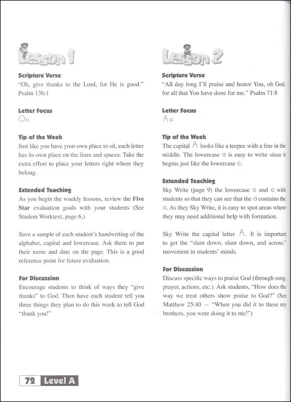 Reason for Handwriting 6 Set (Teacher & Student) | The Concerned Group