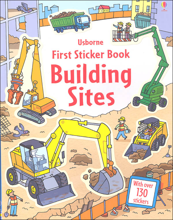 First Sticker Book - Building Sites | EDC / Usborne | 9780794537920