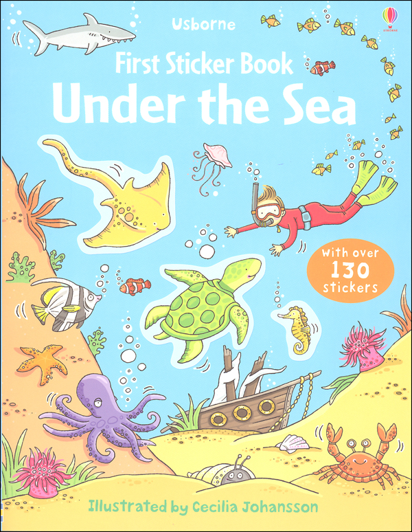 First Sticker Book Under the Sea EDC / Usborne 9780794536893
