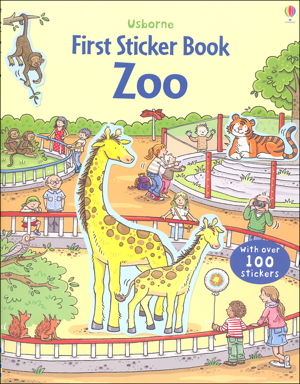 First Sticker Book Zoo EDC / Usborne 9780794537463