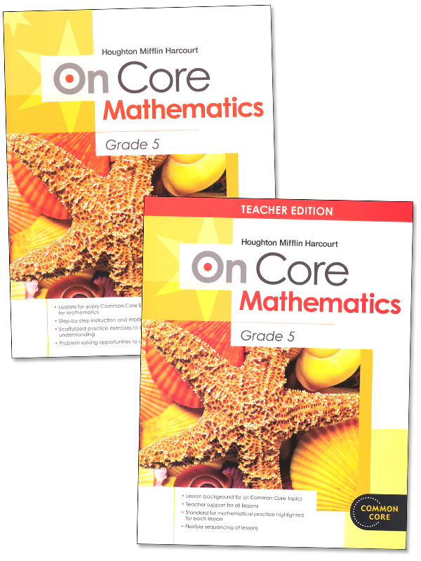 On Core Mathematics Bundle Grade 5 | Steck-Vaughn | 9780547872421