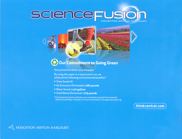 Science Fusion Grade K Houghton Mifflin Harcourt 9780547746524