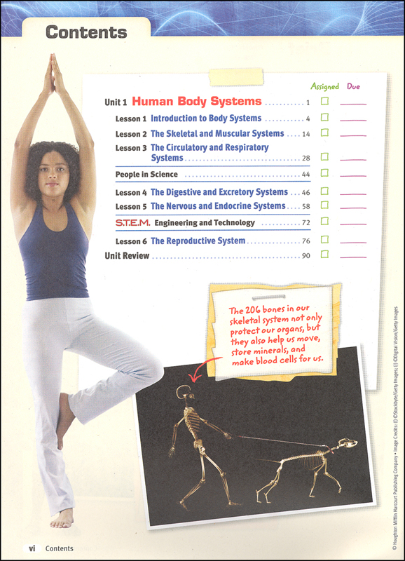 Science Fusion Module C (Human Body) Houghton Mifflin Harcourt 9780547746616