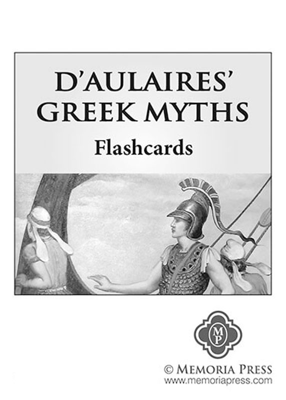 D'Aulaires' Greek Myths Flashcards