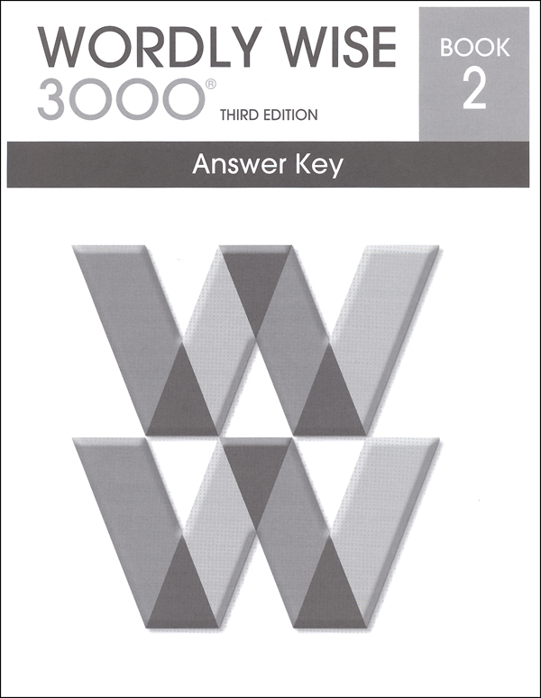 Wordly Wise 3000 3rd Edition Key Book 2