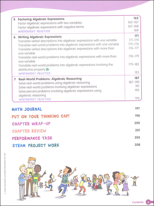 Math in Focus 2020 Student Edition Course 2A Marshall Cavendish