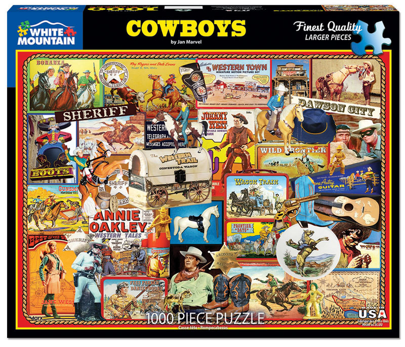 Cowboys Jigsaw Puzzle (1000 Piece)