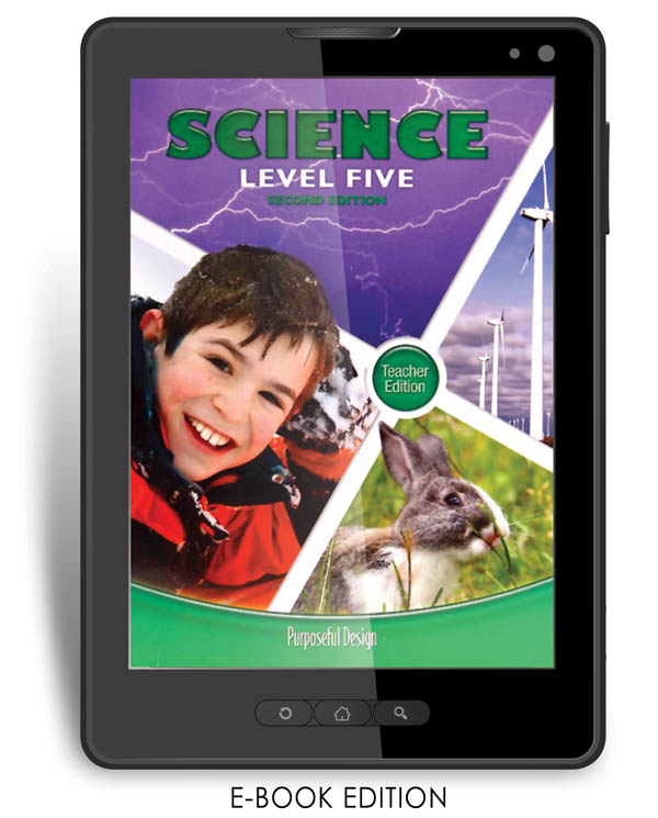 Purposeful Design Science - Level 5 Teacher Edition E-Book 1-year subscription (2nd Edition)