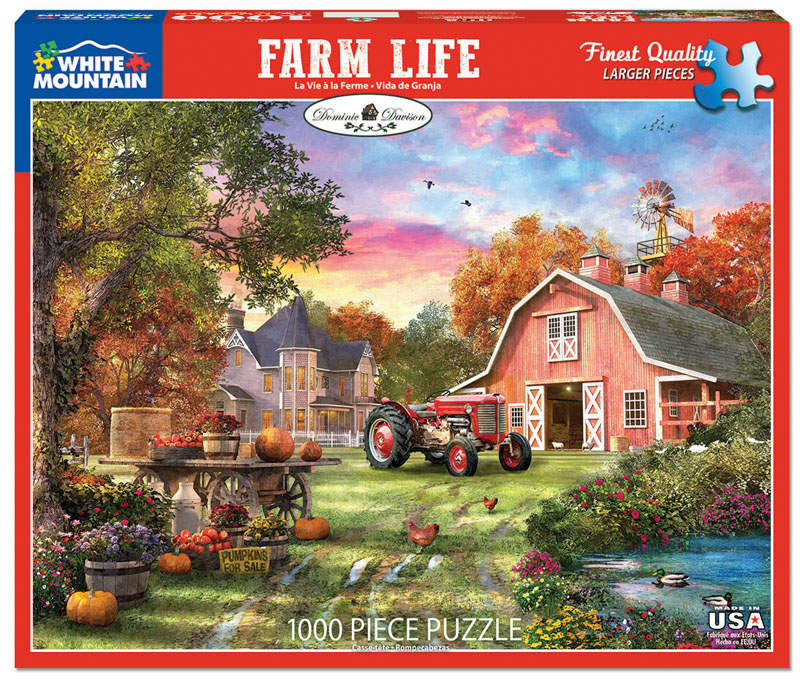 Farm Life Jigsaw Puzzle (1000 Piece)