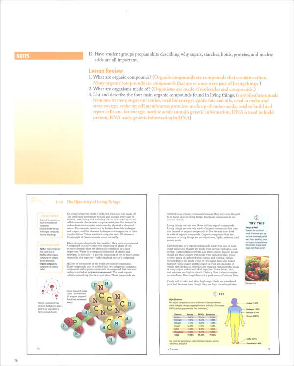 Purposeful Design Science Life Science Teacher Edition E Book 1 year 