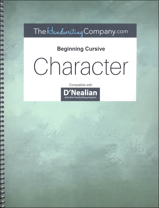 Character D'Nealian - Beginning Cursive