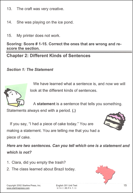 English 3rd Grade Set | Starline Press