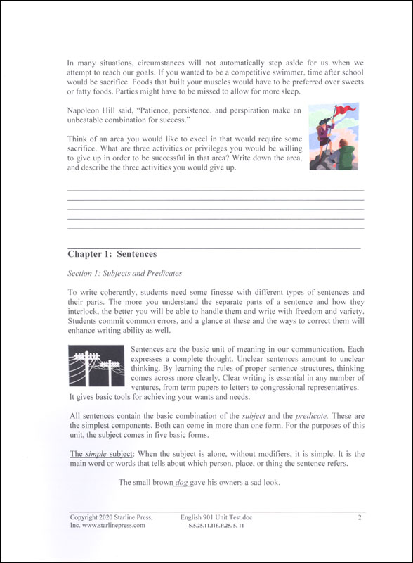 English 9th Grade Set | Starline Press