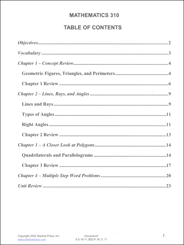 Math 3rd Grade Set | Starline Press