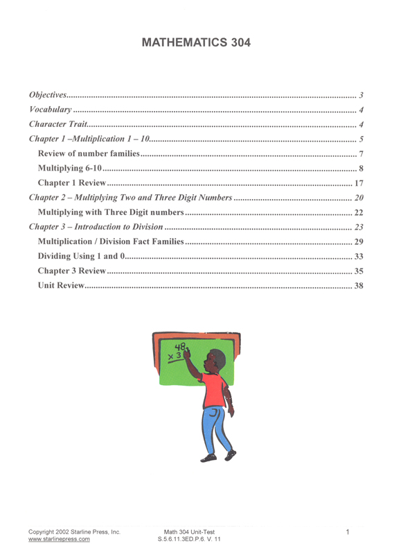 Math 3rd Grade Set | Starline Press