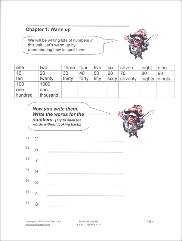 Math 3rd Grade Set | Starline Press