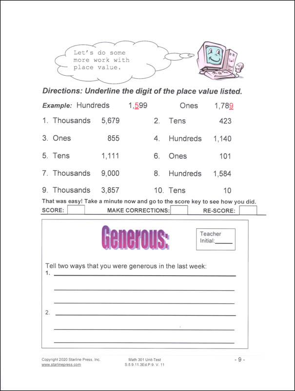 Math 3rd Grade Set | Starline Press