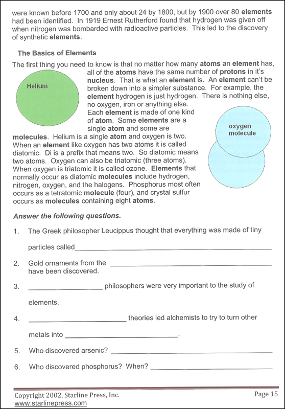 Science 5th Grade Set | Starline Press