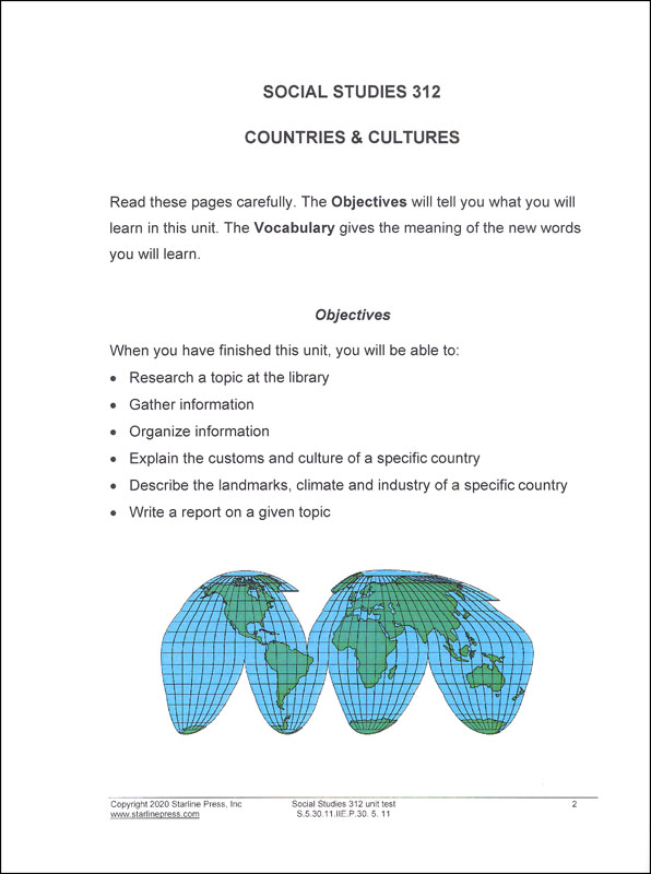 Social Studies Lessons For 3rd Grade