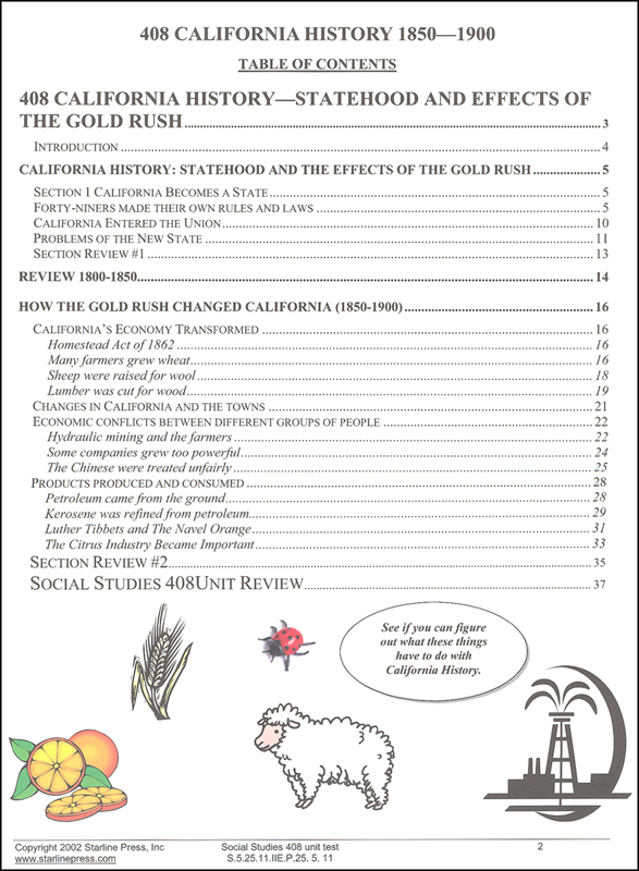 social studies 4th grade set starline press