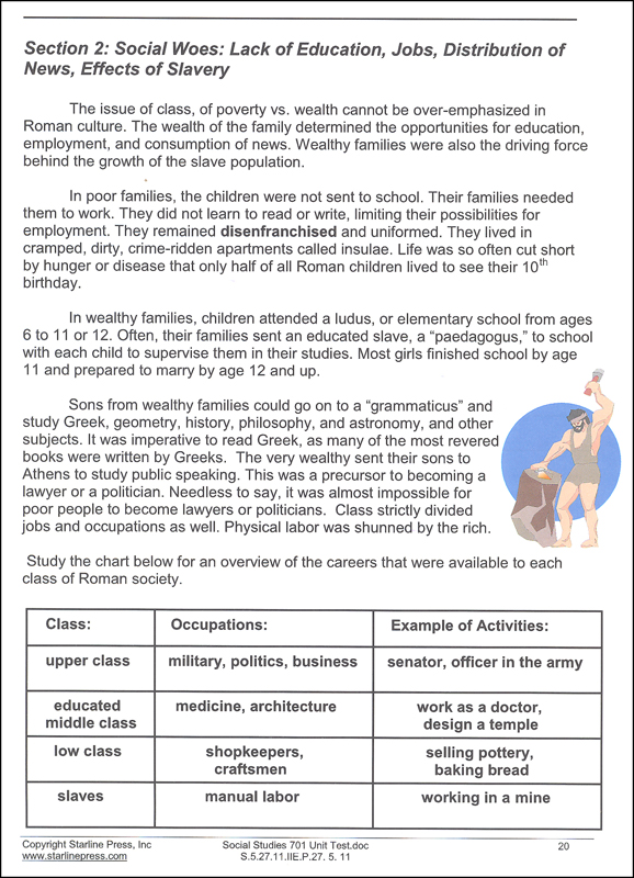 7th grade social studies essay topics