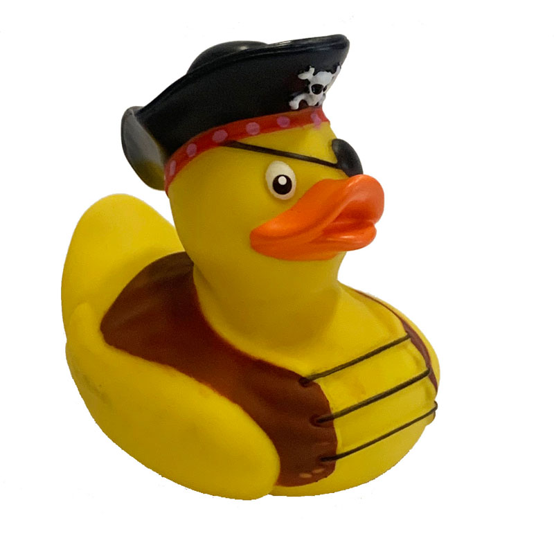 New pirate little rubber duckie novelty bath toy