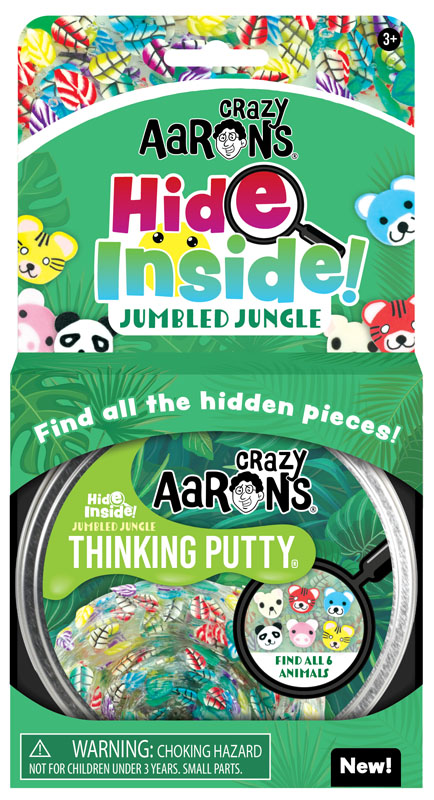 Jumbled Jungle Putty 4" Tin (Hide Inside)