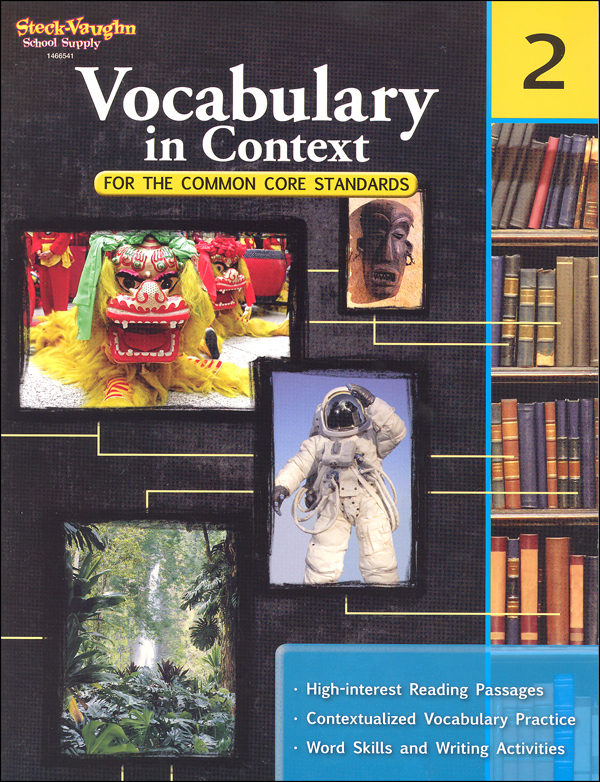 Vocabulary in Context for Common Core Standards Grade 2